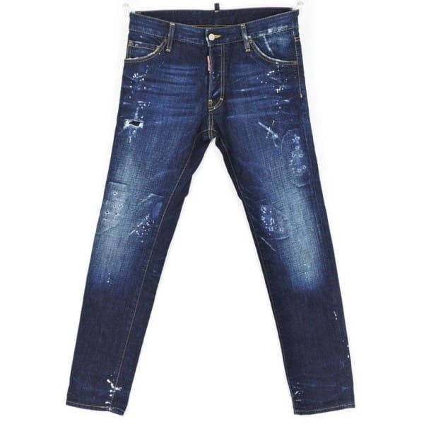 DSQUARED2(ディースクエアード)USEDペンキ加工 デニムパンツ