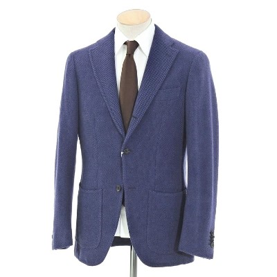 サルトリア リング Sartoria Ring ウール チェック 3B セットアップ スーツ グレーxブラック【サイズ46】【メンズ】