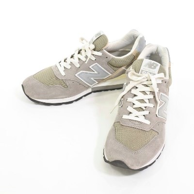 New Balance（ニューバランス）スニーカー/定番モデルM996/グレー/USA製/状態ランクB/