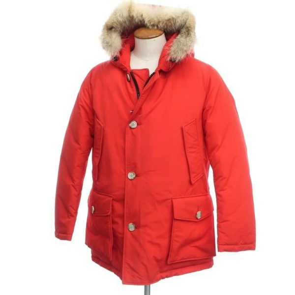 ウールリッチ（WOOLRICH）ダウンコート/アークティックパーカー/宅配買取/ARCTIC PARKA/レッド/状態ランクB/