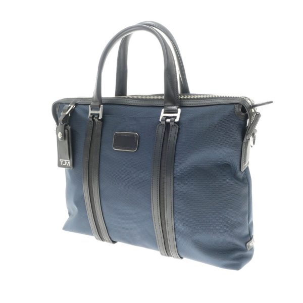 TUMI(トゥミ)ブリーフケース/101135/ネイビー×ブラック/状態ランクA/バリスティックナイロン/PC用クッションポケット/