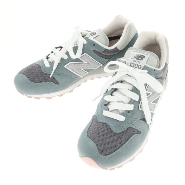 KITH(キス)NEW BALANCEコラボ/スニーカー/ M1300KI/グレーブルー×グレー/状態ランクB/アメリカ製/