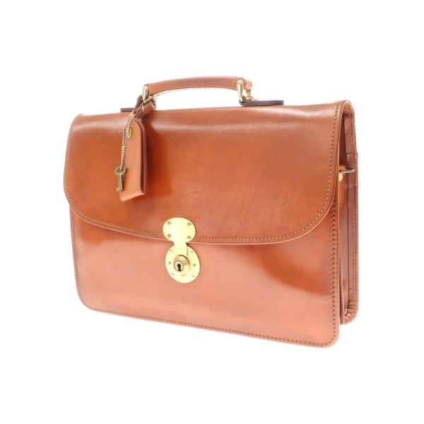 SWAINE ADENEY BRIGG(スウェイン アドニー ブリッグ)レザーブリーフケース/ブラウン/状態ランクC/