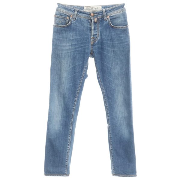 JACOB COHEN（ヤコブコーエン）ウォッシュ加工デニムパンツ/PW622/ブルー/状態ランクB/イタリア製/