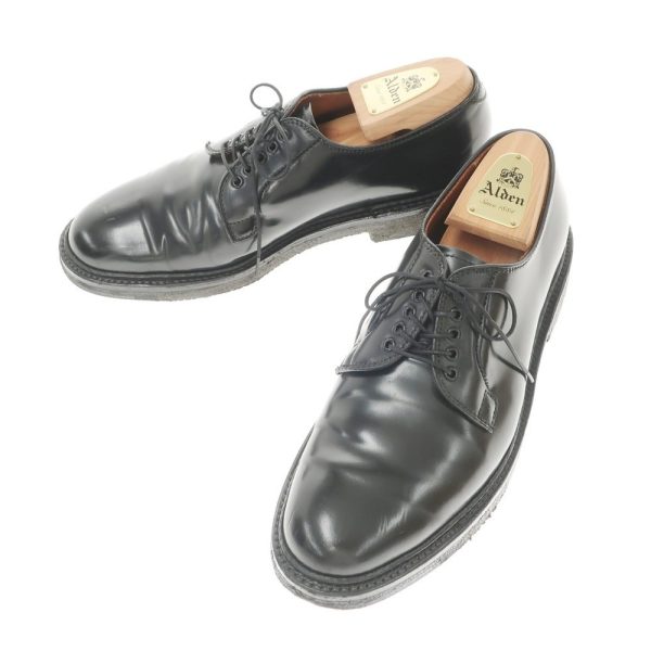 ALDEN（オールデン）コードバンドレスシューズ/bpr BEAMS別注 94691/バリーラスト/ブラック/状態ランクB/アメリカ製/