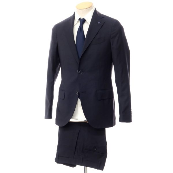 LARDINI(ラルディーニ)3つボタンスーツ/ネイビー/状態ランクB/イタリア製/都会的な美しいシルエット/