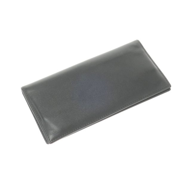 ETTINGER（エッティンガー）長財布/ブラック×パープル/状態ランクB/内側パープルカラー/