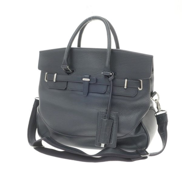 PELLE MORBIDA(ペッレモルビダ)2WAYトートバッグ/Maiden Voyage/ネイビー/状態ランクB/