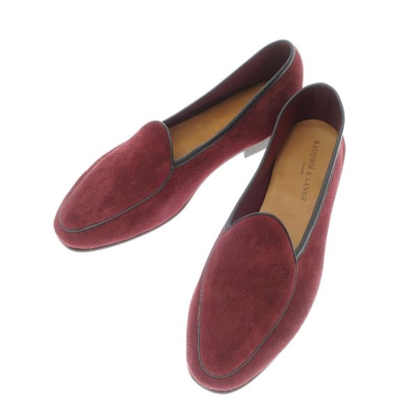 Baudoin & Lange（ボードインアンドランジ）ローファー/ボルドー/状態ランクA/英国製/