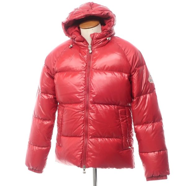 Pyrenex（ピレネックス）ダウンジャケット/レッド/状態ランクA/チュニジア製/